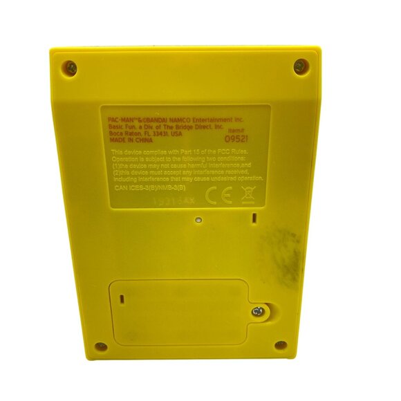 Pac-Man Mini Handheld Arcade Game Bandai Namco 09521 Vtg Works Great - Picture 9 of 10